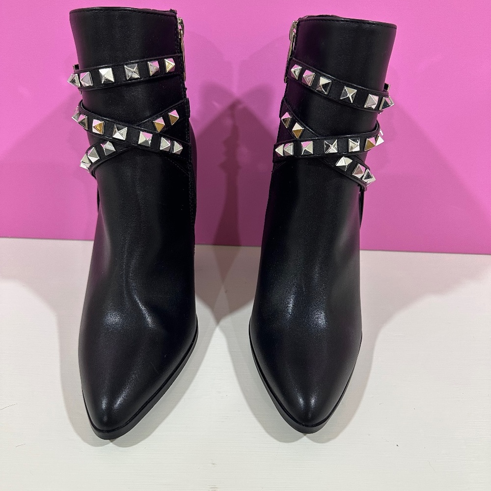 Black ankle boots
